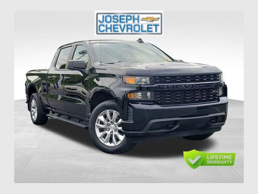 Black 2021 Chevrolet Silverado 1500 Custom