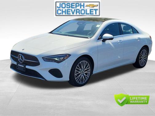 Polar White 2025 Mercedes-Benz CLA 250 4MATIC