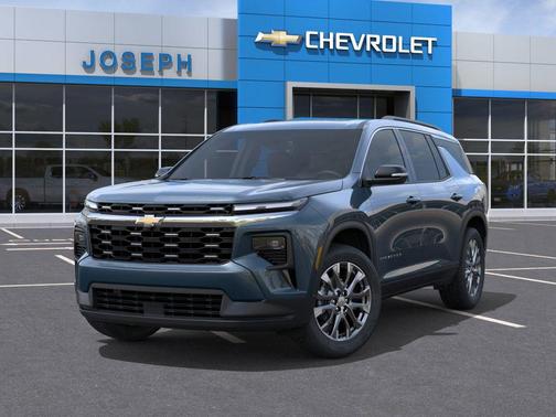 Lakeshore Blue Metallic 2026 Chevrolet Traverse LT