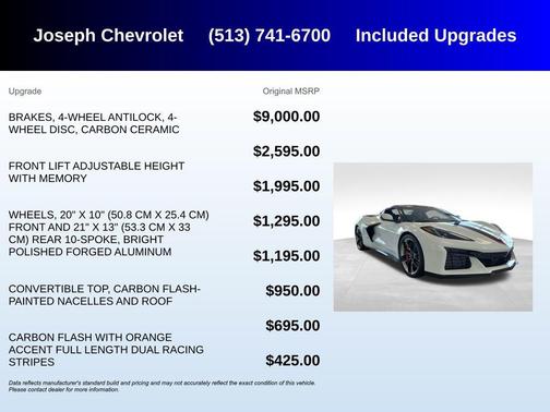 Arctic White 2026 Chevrolet Corvette Z06