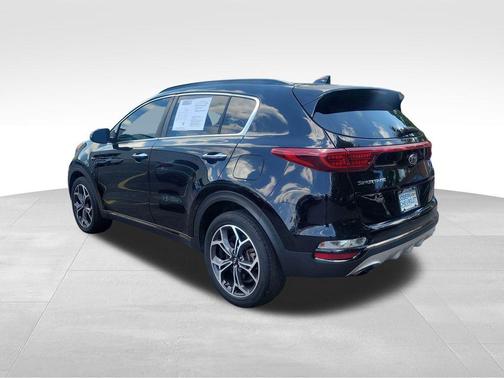Black Cherry Pearl 2020 Kia Sportage SX Turbo