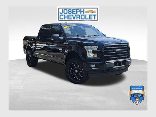 SHADOW BLACK 2017 Ford F-150 XLT