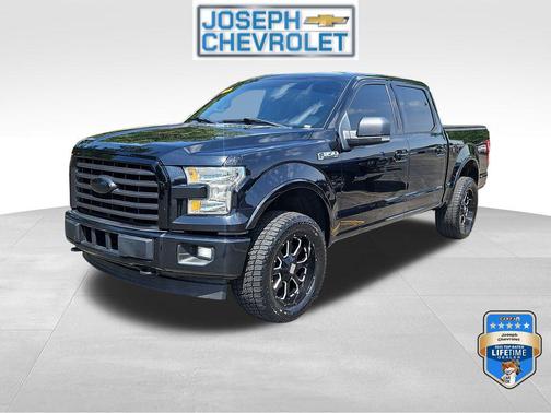 SHADOW BLACK 2017 Ford F-150 XLT