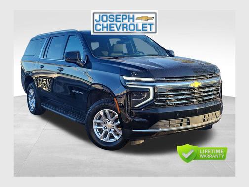 Black 2025 Chevrolet Suburban LT