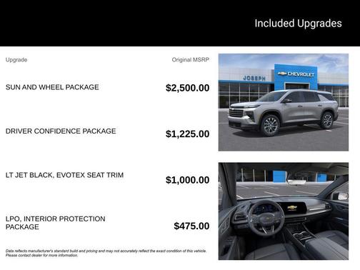 Sterling Gray Metallic 2026 Chevrolet Traverse LT