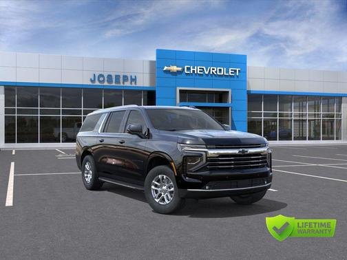 Black 2026 Chevrolet Suburban LT