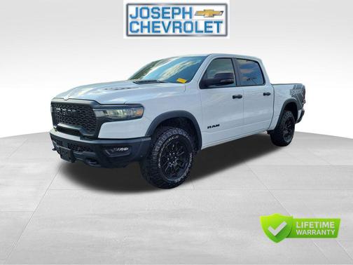 Bright White Clearcoat 2025 RAM 1500 Rebel