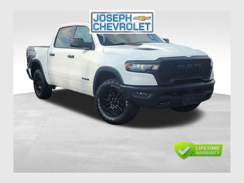 Bright White Clearcoat 2025 RAM 1500 Rebel