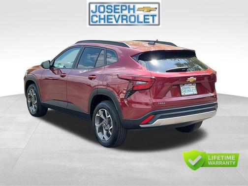 Crimson Metallic 2025 Chevrolet Trax LT