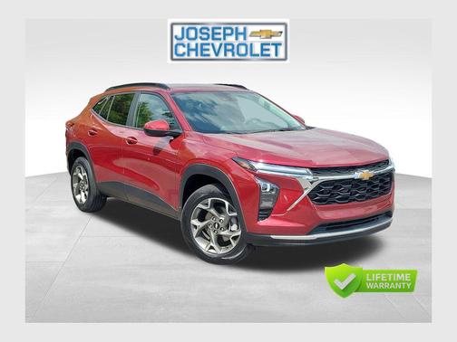 Crimson Metallic 2025 Chevrolet Trax LT