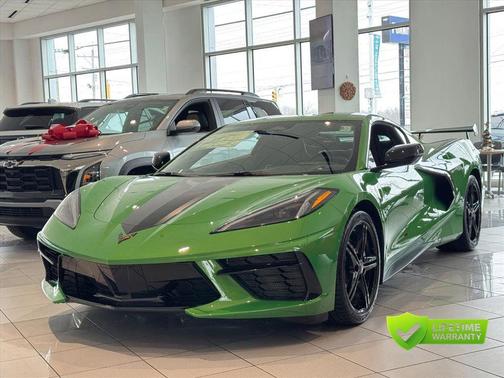 Roswell Green Metallic 2026 Chevrolet Corvette Stingray w/1LT