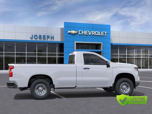 Summit White 2026 Chevrolet Silverado 1500 WT