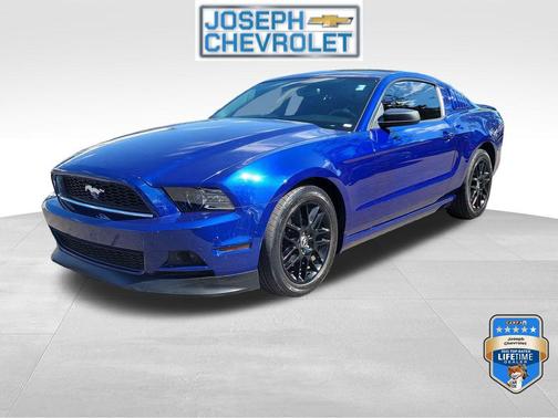 DEEP IMPACT BLUE 2014 Ford Mustang V6