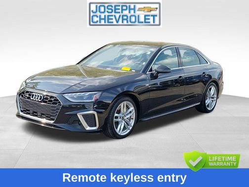 Mythos Black Metallic 2024 Audi A4 45 S line Premium Plus