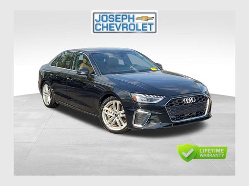 Mythos Black Metallic 2024 Audi A4 45 S line Premium Plus