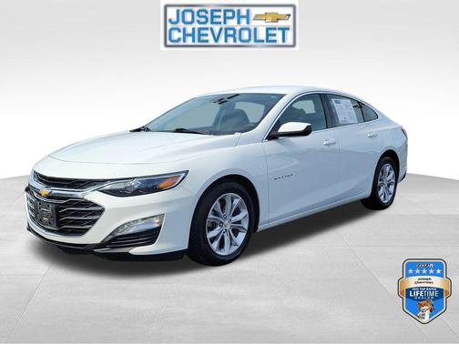 Summit White 2023 Chevrolet Malibu FWD 1LT