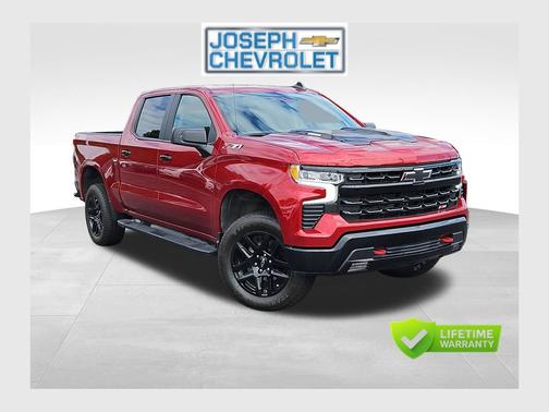 Radiant Red Tintcoat 2025 Chevrolet Silverado 1500 LT Trail Boss