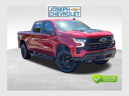 Radiant Red Tintcoat 2025 Chevrolet Silverado 1500 LT Trail Boss