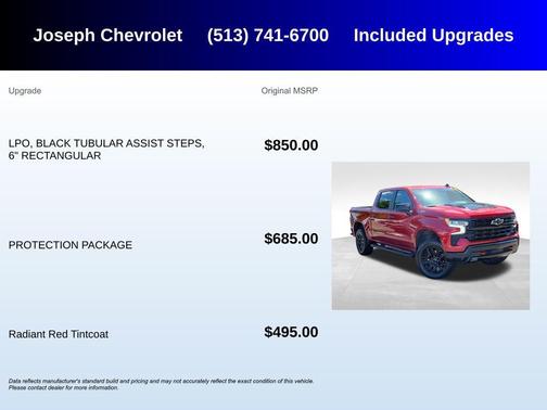 Radiant Red Tintcoat 2025 Chevrolet Silverado 1500 LT Trail Boss