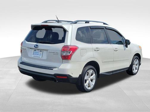 Satin White Pearl 2014 Subaru Forester 2.5i Touring