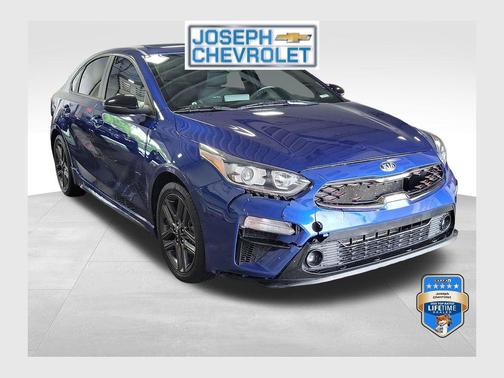 Deep Sea Blue 2021 Kia Forte GT-Line