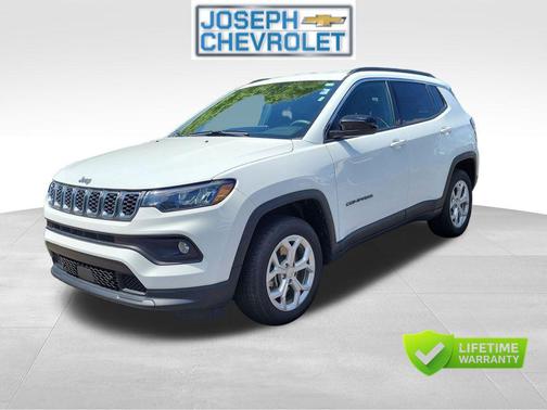 Silver Zynith Metallic Clearcoat 2024 Jeep Compass Latitude