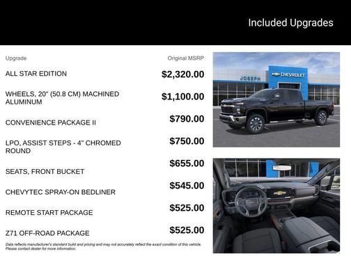 Black 2026 Chevrolet Silverado 2500 LT