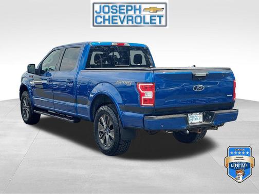 LIGHTNING BLUE 2018 Ford F-150 XLT