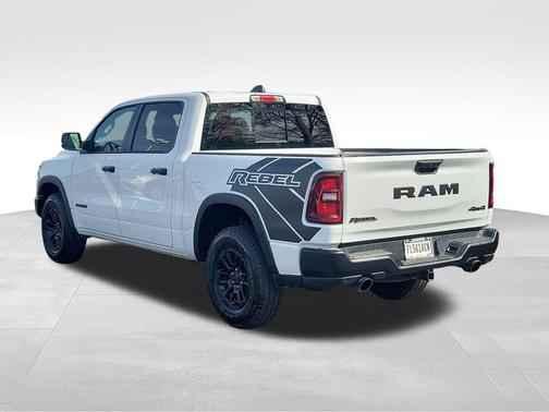 Bright White Clearcoat 2025 RAM 1500 Rebel