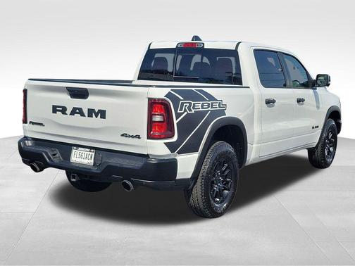 Bright White Clearcoat 2025 RAM 1500 Rebel