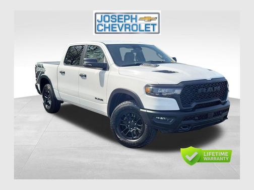 Bright White Clearcoat 2025 RAM 1500 Rebel