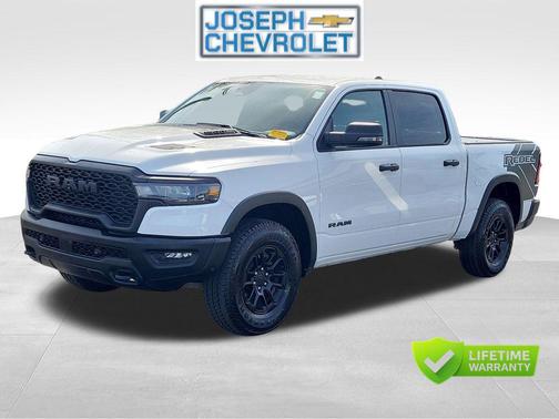 Bright White Clearcoat 2025 RAM 1500 Rebel