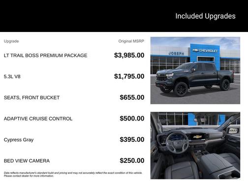 Cypress Gray 2026 Chevrolet Silverado 1500 LT Trail Boss