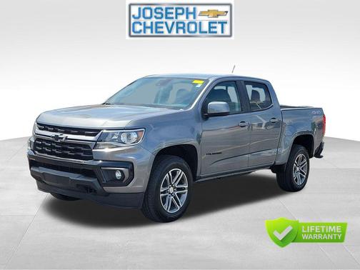 Satin Steel Metallic 2022 Chevrolet Colorado LT