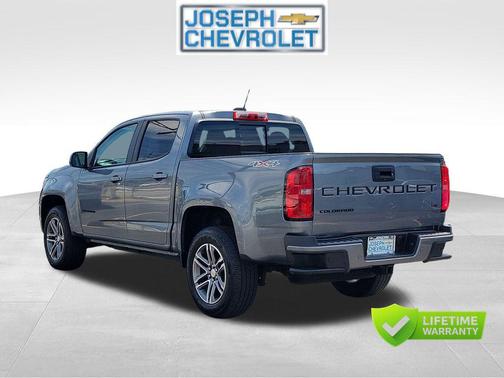 Satin Steel Metallic 2022 Chevrolet Colorado LT