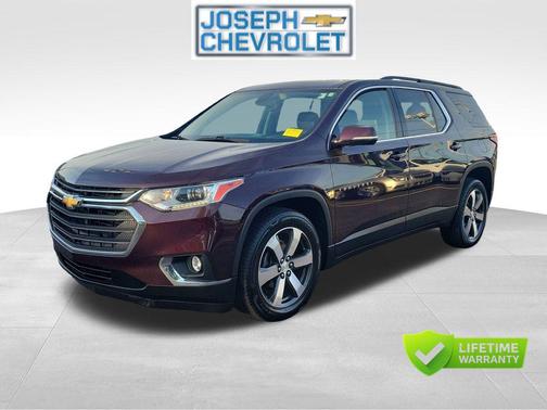 Black Currant Metallic 2019 Chevrolet Traverse LT Leather