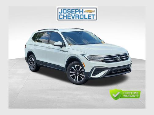 Pure White 2024 Volkswagen Tiguan 2.0T S 4MOTION