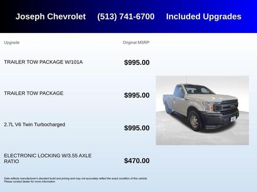 OXFORD WHITE 2019 Ford F-150 XL