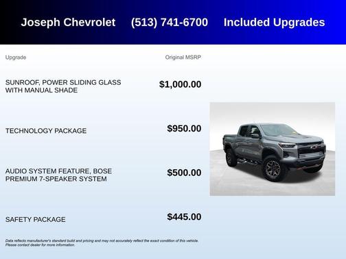Sterling Gray Metallic 2024 Chevrolet Colorado ZR2