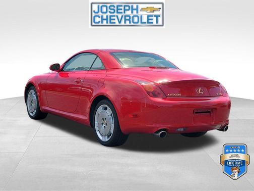 Absolutely Red 2002 Lexus SC 430 Base