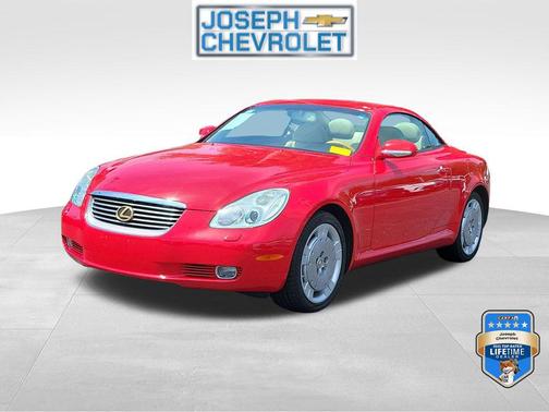 Absolutely Red 2002 Lexus SC 430 Base