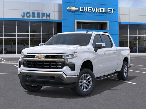 Summit White 2026 Chevrolet Silverado 1500 LT