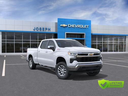 Summit White 2026 Chevrolet Silverado 1500 LT