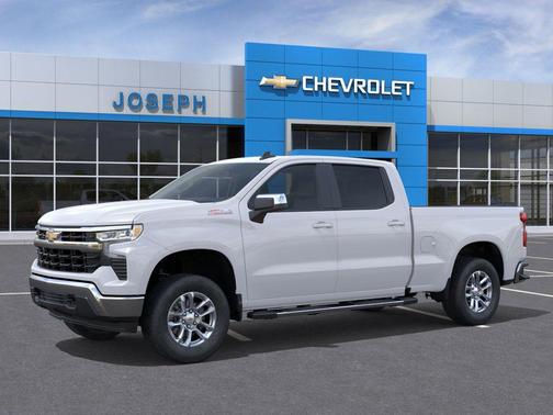 Summit White 2026 Chevrolet Silverado 1500 LT