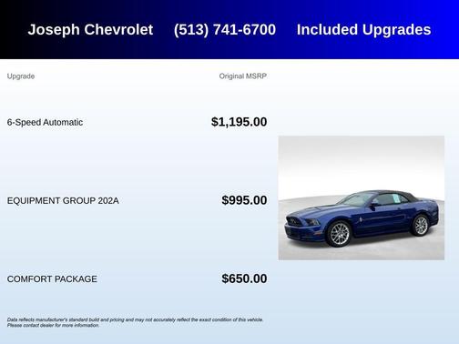 2014 Ford Mustang V6 Premium