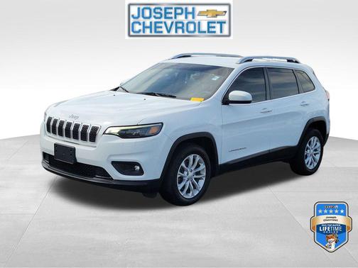 Bright White Clearcoat 2019 Jeep Cherokee Latitude