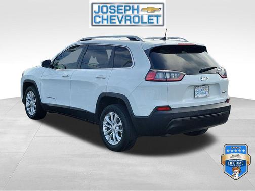 Bright White Clearcoat 2019 Jeep Cherokee Latitude