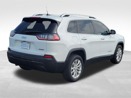 Bright White Clearcoat 2019 Jeep Cherokee Latitude