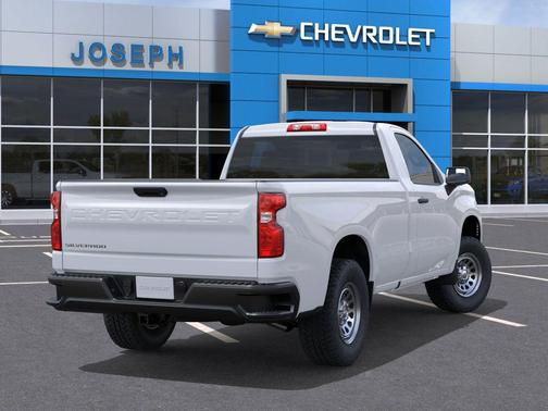 Summit White 2026 Chevrolet Silverado 1500 WT