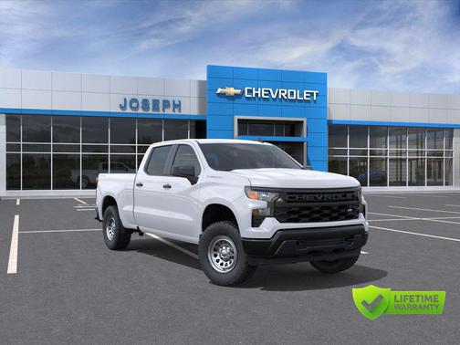 Summit White 2026 Chevrolet Silverado 1500 WT